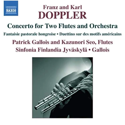 Afbeelding van Patrick Gallois, Kazunori Seo, Sinfonia Finlandia Jyväskylä Doppler: Concerto For Two Flutes And Orchestra (CD)