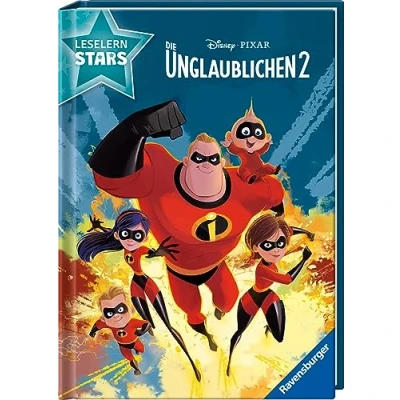 Afbeelding van Disney: Die Unglaublichen 2 Lesen lernen mit den Leselernstars Erstlesebuch Kinder ab 6 Jahren üben 1. Klasse