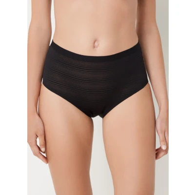 Afbeelding van Chantelle one size maxislip Softstretch Stripes zwart