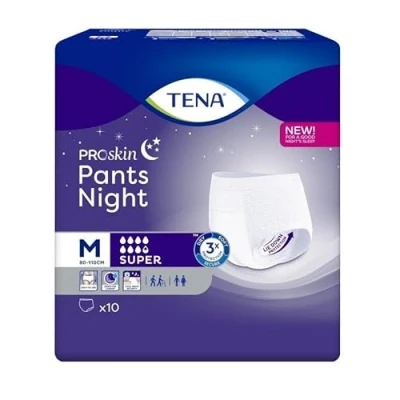 Afbeelding van Tena Pants Night Super Medium 4 pakken van 10 stuks