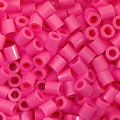 Afbeelding van Vaessen Creative Strijkkralen 1100 stuks fuchsia