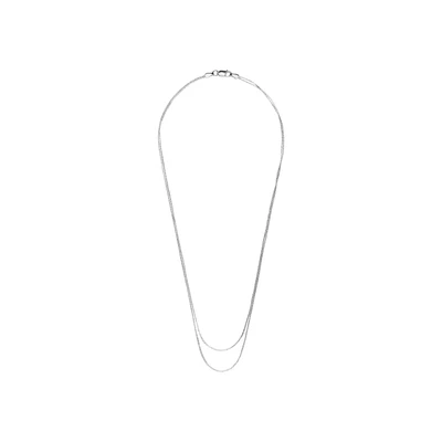 Afbeelding van Lucardi Basic Ketting, Dames, Maat: One Size, Silver