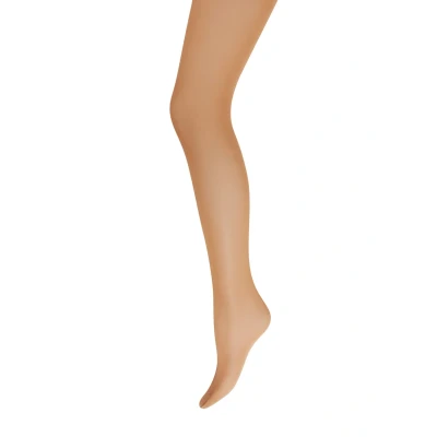 Afbeelding van Wolford dames Pure Shimmer Concealer panty in 40 denier de kleur Donkerbeige, maat: XS