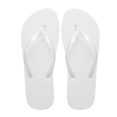 Afbeelding van SUGAR ISLAND® Unisex dames meisjes heren zomer strand FLIP flop zwembadschoenen, Wit, 7/8 UK