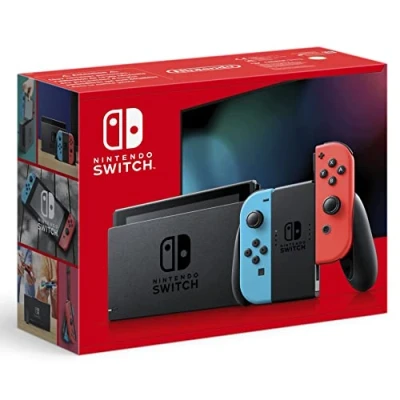 Afbeelding van Switch console Grijs, Neonblauw, Neonrood V2 2019