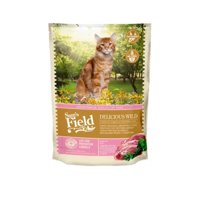 Afbeelding van Sam&#039;s Field Cat Delicious Wild Kattenvoer 400 g