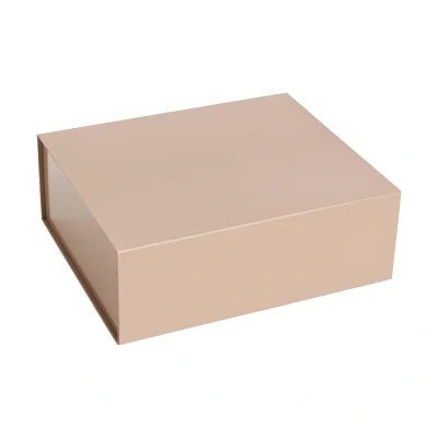 Afbeelding van HAY Colour Storage M doos met deksel 29,5x35 cm Nougat