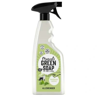 Afbeelding van Marcels Green Soap Allesreiniger Spray Basilicum &amp; Vetiver 500ML