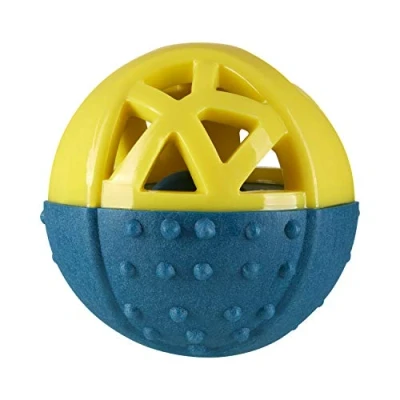 Afbeelding van PetLove Nuzzle Puzzle Ball, Interactieve, Dual Textured, Verrijking, Foerageren Dog Treat Toy met Squeaker, Vul traktaties, Plakken en voedsel