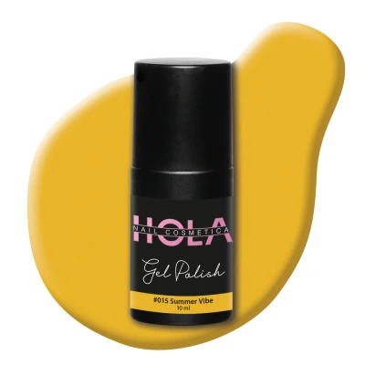 Afbeelding van Gelpolish #015 Summer Vibe 10ml geel Gelnagellak Hola