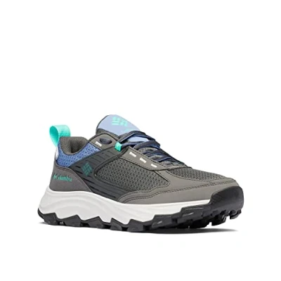 Afbeelding van Columbia Hatana Max Outdry Wandelschoen voor dames, Donkergrijs elektrisch Turkoois, 37.5 EU