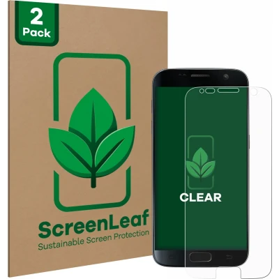 Afbeelding van ScreenLeaf Screenprotector voor Samsung Galaxy S7 Duurzame schermbescherming Folie Beschermfolie transparant (2 Stuks)