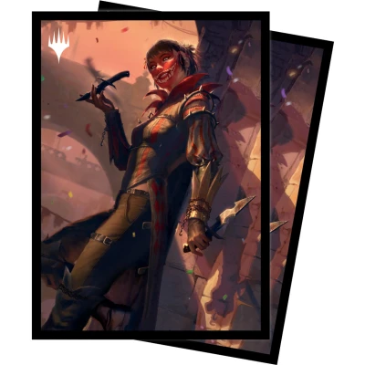 Afbeelding van Ultra Pro Magic: the Gathering Murders at Karlov Manor Sleeves: Massacre Girl, Known Killer (100 stuks)