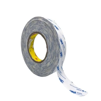 Afbeelding van 3M 9448A dubbelzijdig plakband, dun, 50 meter, dikte 0,160 mm, hoogwaardig plakband (50 m x 25 mm)