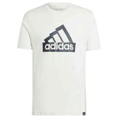 Afbeelding van adidas Heren MODERN ESSENTIALS GRAPHIC TEE, MEDIUM GREY HEATHER, M Tall