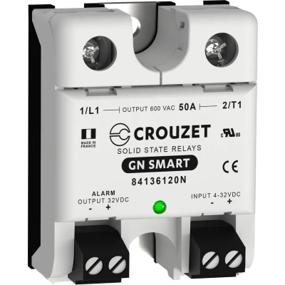 Afbeelding van Crouzet Halfgeleiderrelais 84136120N 50 A Schakelspanning (max.): 600 V/AC Schakelend bij overbelasting 1 stuk(s)