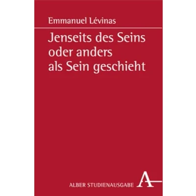 Afbeelding van Jenseits des Seins oder anders als Sein geschieht