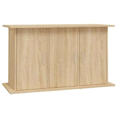 Afbeelding van Aquariumstandaard 101x41x58 cm bewerkt hout sonoma eikenkleurig