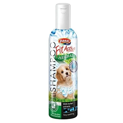 Afbeelding van Panzi Pet Hondenshampoo gevoelige huid met kruidenextract tegen jeuk Herbal 200ml