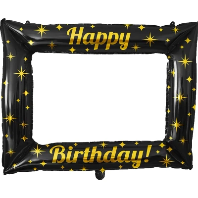 Afbeelding van Photo Frame Happy Birthday Classy 66x85cm per set