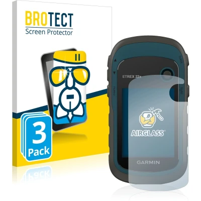 Afbeelding van BROTECT Screenprotector voor Garmin eTrex 22x Folie Beschermfolie Beschermglas transparant (3 Stuks)