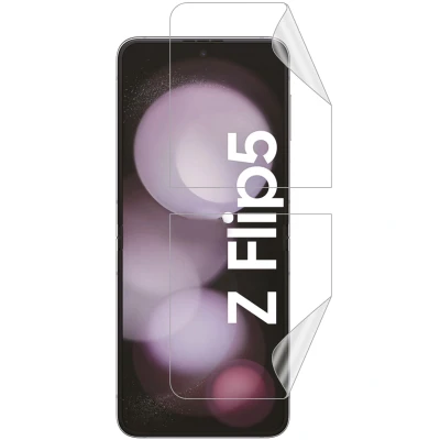 Afbeelding van 3 pack Screenprotectors Samsung Galaxy Z Flip 5: iMoshion Folie (plastic)