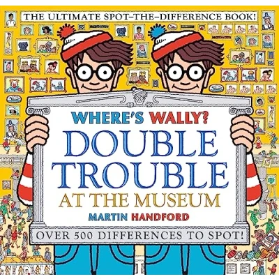 Afbeelding van Where&#039;s Wally? Double Trouble at the Museum: Ultimate Spot Difference Book!: Over 500 Differences to Spot!