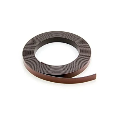 Afbeelding van Magneet Expert® 12,7 mm breed x 1,5 dik magneetband met Premium zelfklevend Polariteit A (1 m lengte)