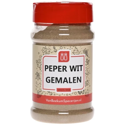Afbeelding van Van Beekum Specerijen Peper Wit Gemalen Strooibus 135 gram