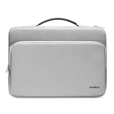 Afbeelding van tomtoc 360 laptop Sleeve hoes voor 15,6 inch Acer Aspire 5/Nitro 5, Lenovo IdeaPad, HP Pavilion/Envy, Dell Inspiron 16, ASUS Chromebook/VivoBook, all round bescherming aktetas
