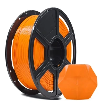 Afbeelding van FLASHFORGE PLA PRO filament 3D printerfilament, 1,75 mm, 1 kg spoel, maatnauwkeurigheid +/ 0,02 voor FDM printers, betere taaiheid en geen knopen, oranje