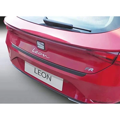 Afbeelding van RGM ABS Achterbumper beschermlijst passend voor Seat Leon IV HB 5 deurs 2020 Zwart