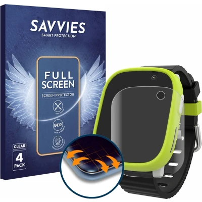Afbeelding van Savvies Screenprotector voor Xplora X6 Play Folie Beschermfolie transparant volledig dekking (4 Stuks)