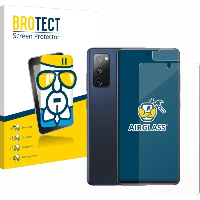 Afbeelding van BROTECT Screenprotector voor Samsung Galaxy S20 FE 5G (Voor+Camera) Folie Beschermfolie Beschermglas transparant