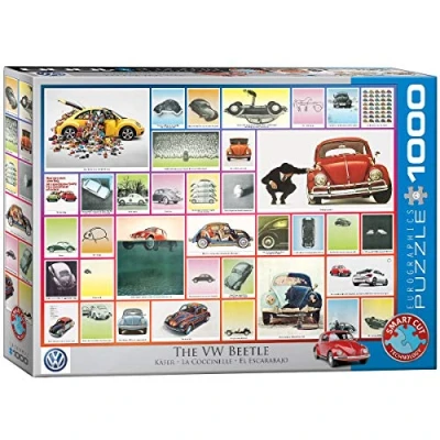 Afbeelding van Eurographics puzzel The VW Beetle 1000 stukjes
