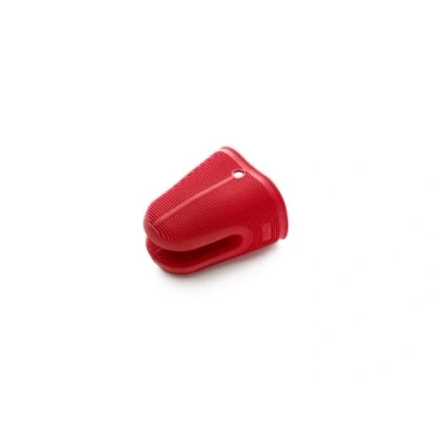 Afbeelding van Lékué Pothandschoenen, siliconen, rood/zwart, afzonderlijk, 12x10x11 cm