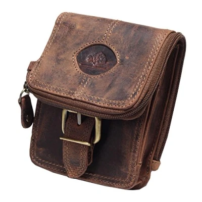 Afbeelding van Green Burry Gürteltasche 326, Farbe:Braun, Bruin, 14.5 cm x 4.5 9