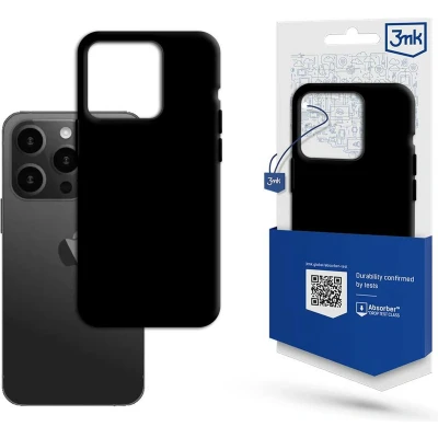 Afbeelding van Apple iPhone 15 Pro 3mk Matt Case black