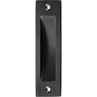 Afbeelding van Hermeta Schuifdeurkom rechthoek 120x40mm aluminium zwart