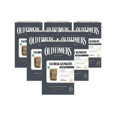 Afbeelding van Oldtimers Salmiak Klinker 6x235g