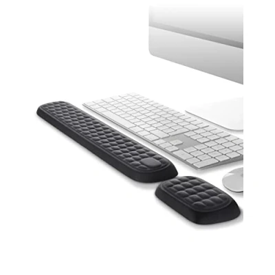 Afbeelding van Meatanty Keyboard Polssteun Gedempte Memory Foam Palm Rest voor Office Computer Laptop Mac Verlicht polspijn en comfortabel typen