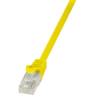 Afbeelding van LogiLink 2m Cat.6 U/UTP RJ45 Cat6 (UTP) Geel netwerkkabel