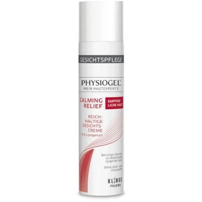 Afbeelding van PHYSIOGEL Calming Relief Rijke gezichtscrème voor de gevoelige en rode huid 1 x 40 ml (1 stuk)