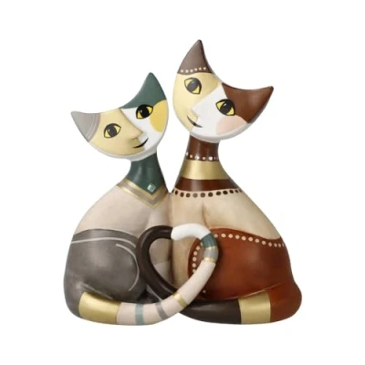 Afbeelding van Goebel Kattenfiguur Mira e Mio Rosina Wachtmeister kattenwereld