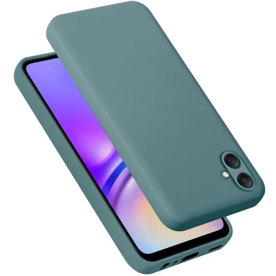 Afbeelding van Cadorabo Hoesje geschikt voor Samsung Galaxy A06 in LIQUID GROEN Beschermhoes gemaakt van flexibel TPU silicone Case Cover