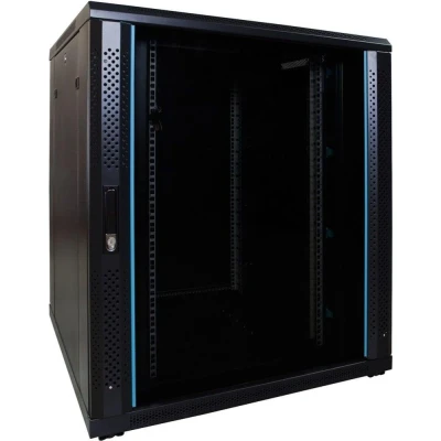 Afbeelding van DSIT 47U serverkast / serverbehuizing met glazen deur 800x800x2200mm (BxDxH) 19 inch