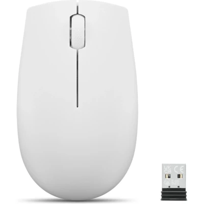 Afbeelding van Lenovo 300 WIRELESS MOUSE?GREY muis Ambidextrous RF Draadloos Optisch 1000 DPI