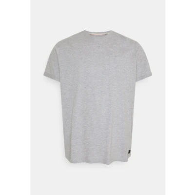 Afbeelding van Blend Bhnasir Organic TEE Tshirt basic, Heren, Maat: XXL, Stone mix