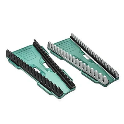 Afbeelding van SATA ST95411, 16 voudige draaisleutelrekken, SAE en metrisch, set van 2 stuks