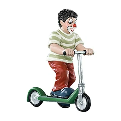 Afbeelding van Gilde clown Cityroller, kunsthars, meerkleurig, hoogte 13 cm